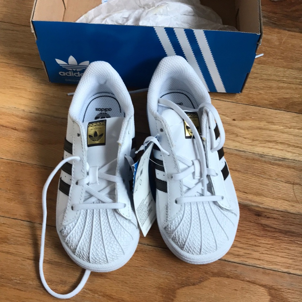 Kids Adidas superstar sneakers